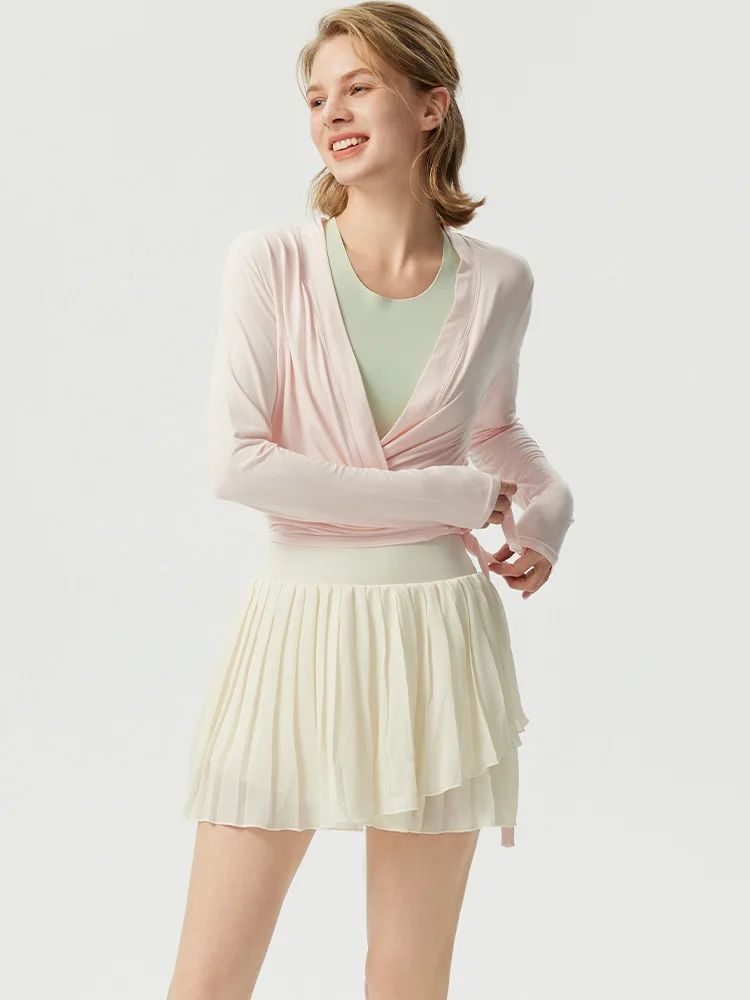 Yoga Women Crossover Strap Long Sleeve 2