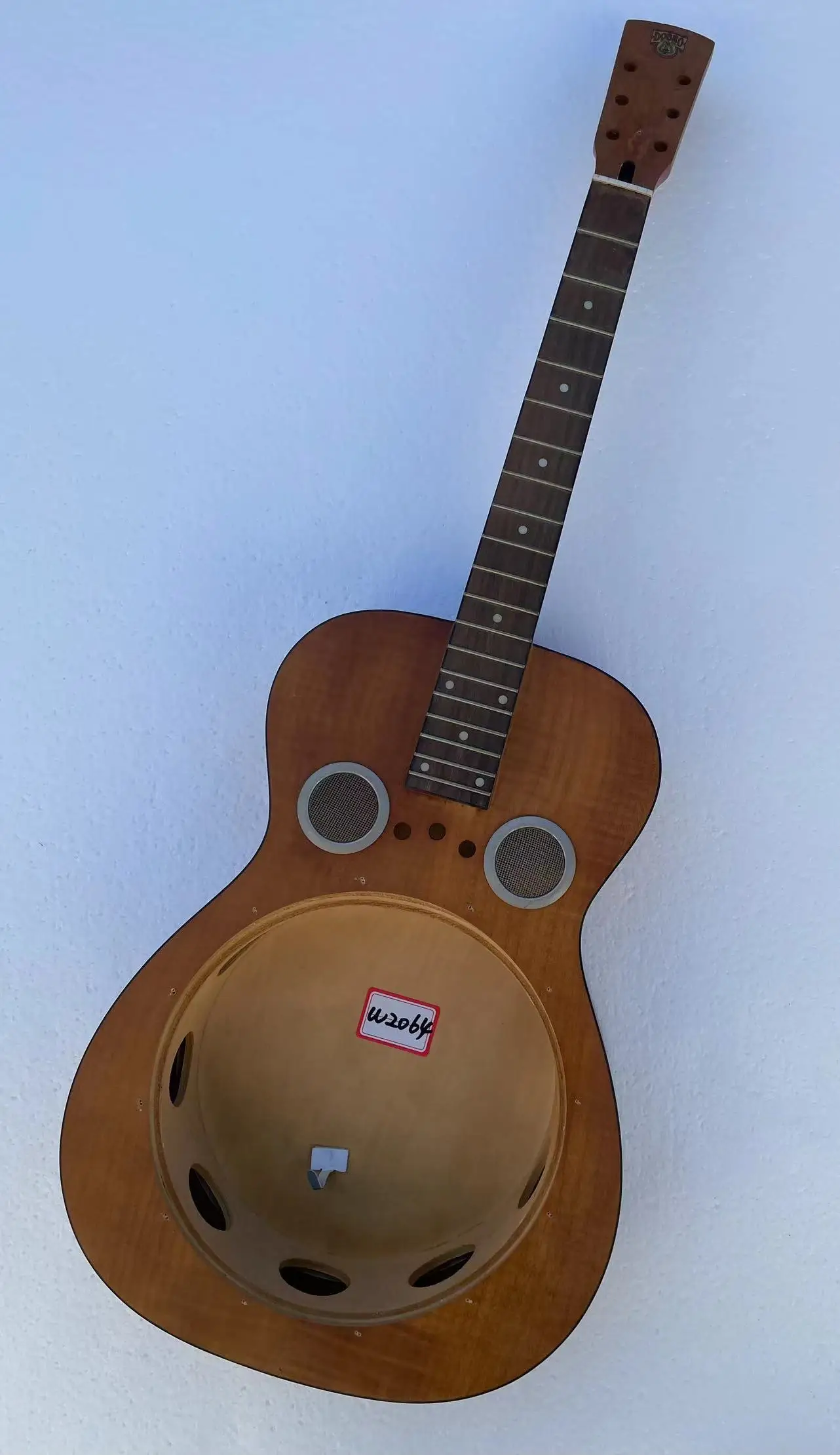 

DIY Epi Dobro Hound Dog Deluxe, электрическая гитара с круглым вырезом, с рисунком пламени, клена, задняя сторона и фотографией, скидка, бесплатная доставка W2064