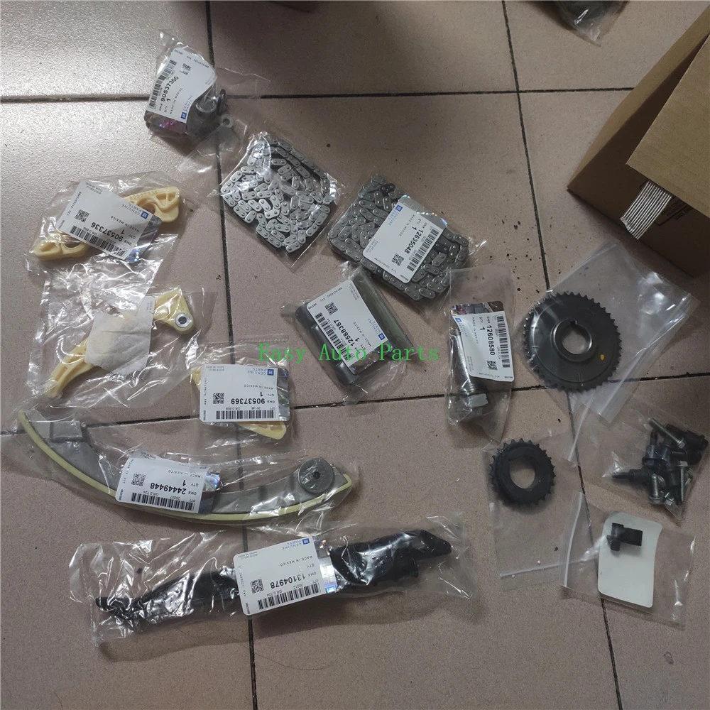 14PCS/SET Timing Chain Kit Replacement Set 12577385 12577388 For Saab