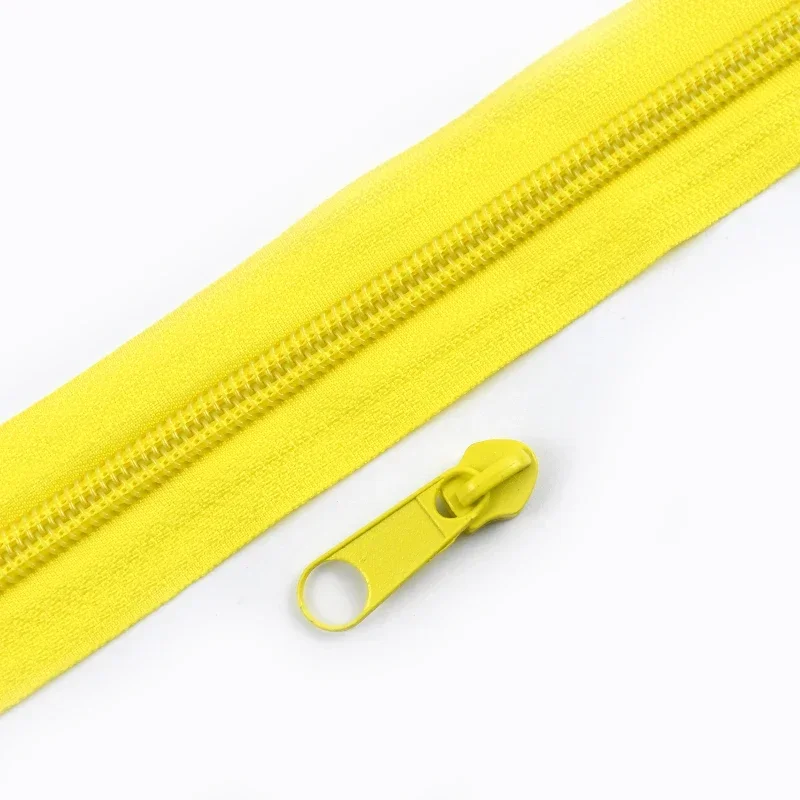 Colorful Nylon Zipper Tape Kit with Sliders for DIY Sewing and Repairs