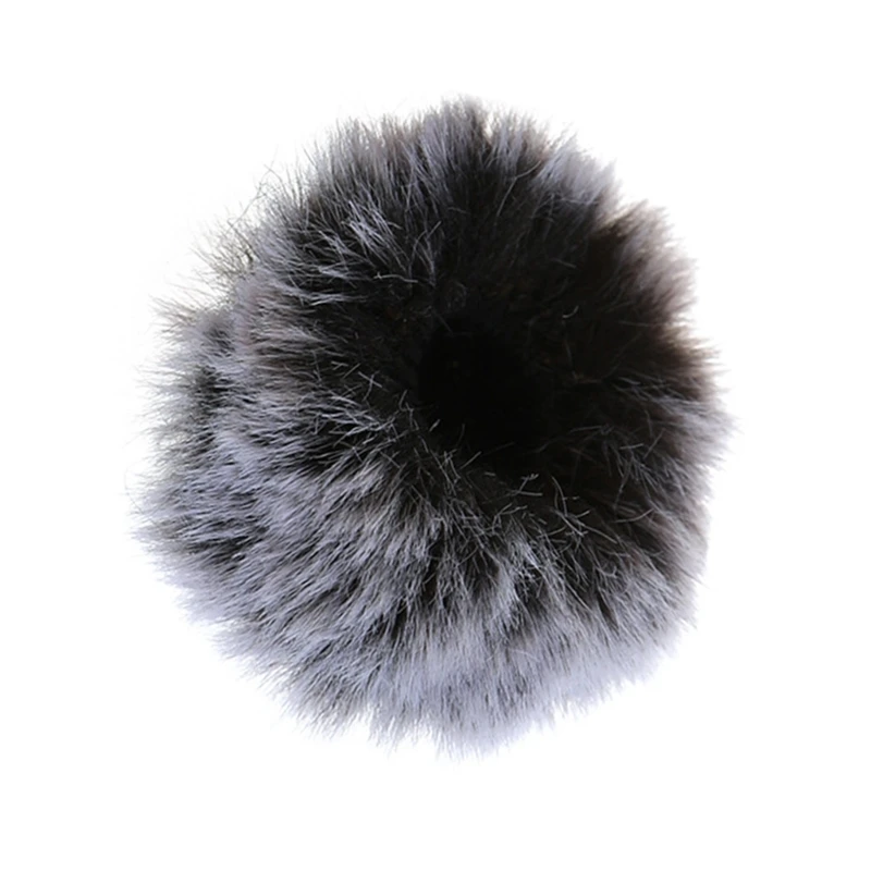 

Lapel Microphone Windshield Muff Lavalier Muff Pin-on Furry Microphone Windproof Muff for 5-10mm Diameter DropShipping