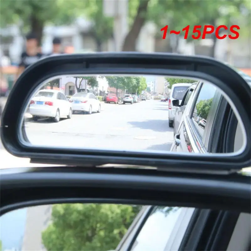 

1~15PCS 1piece High quality 360adjustable degree Wide Angle Side Rear Mirrors blind spot Snap way for parking Auxiliary rear