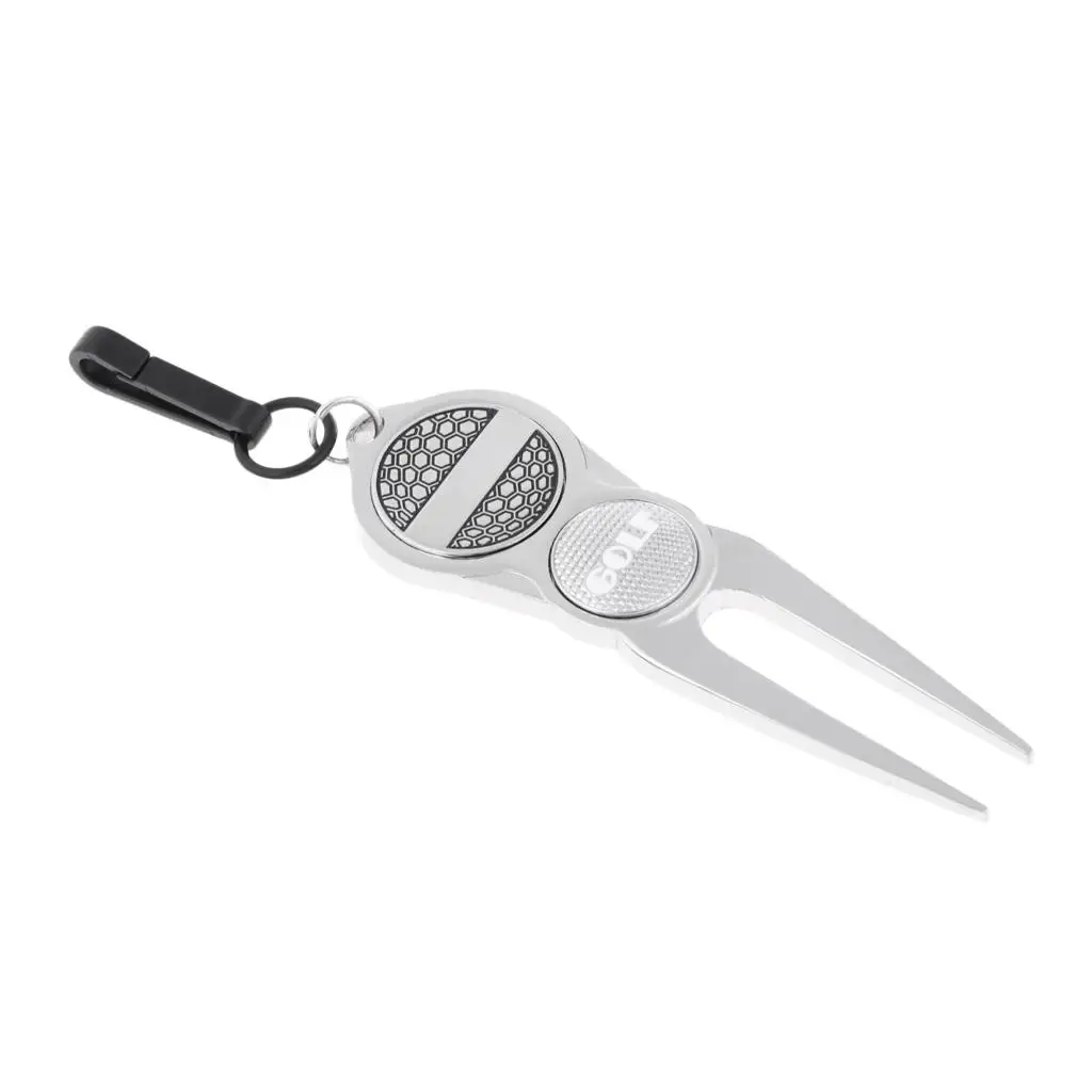 Practical Golf Fork Repair Tool Accessory for Divot Putting Green Club Rest Practical Golf Fork Repair Tool Accessory for Divot Putting Green Club Rest
