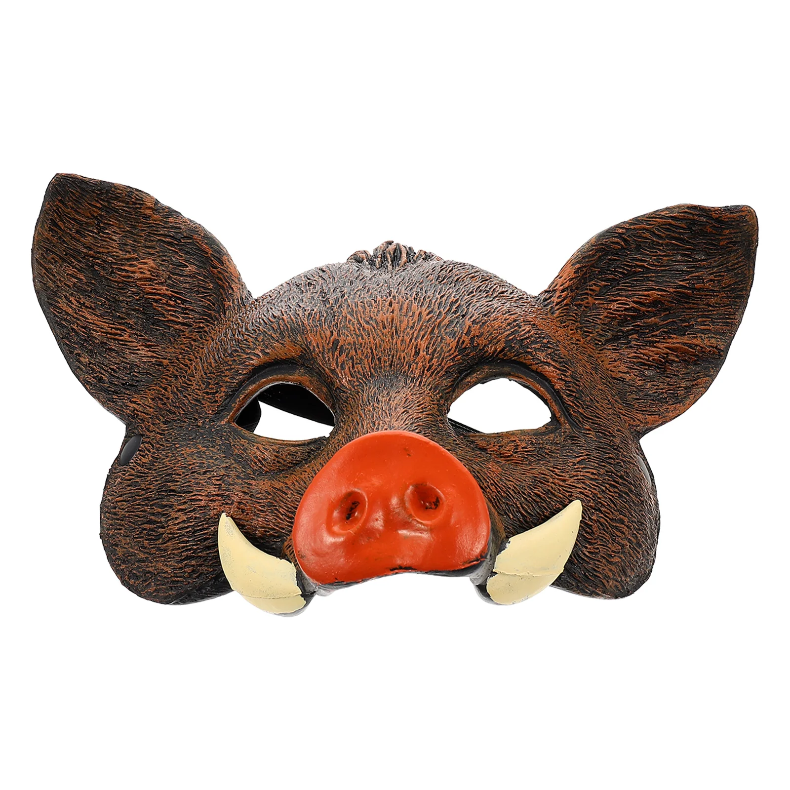 

Hood Boar Mask Halloween Costumes for Adults Half Masquerade Masks Pu Cosplay Props