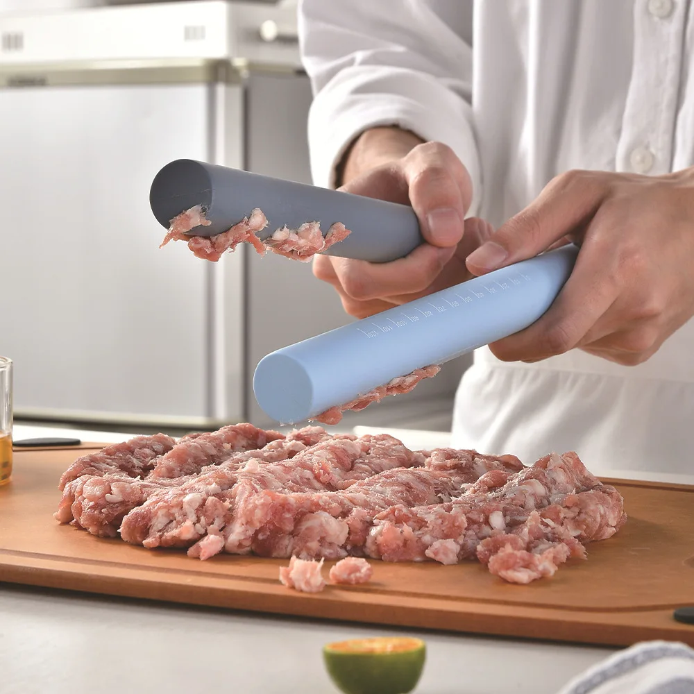 Silicone Adjustable Thickness Flour Rolling Pin Cooking Tools Baking