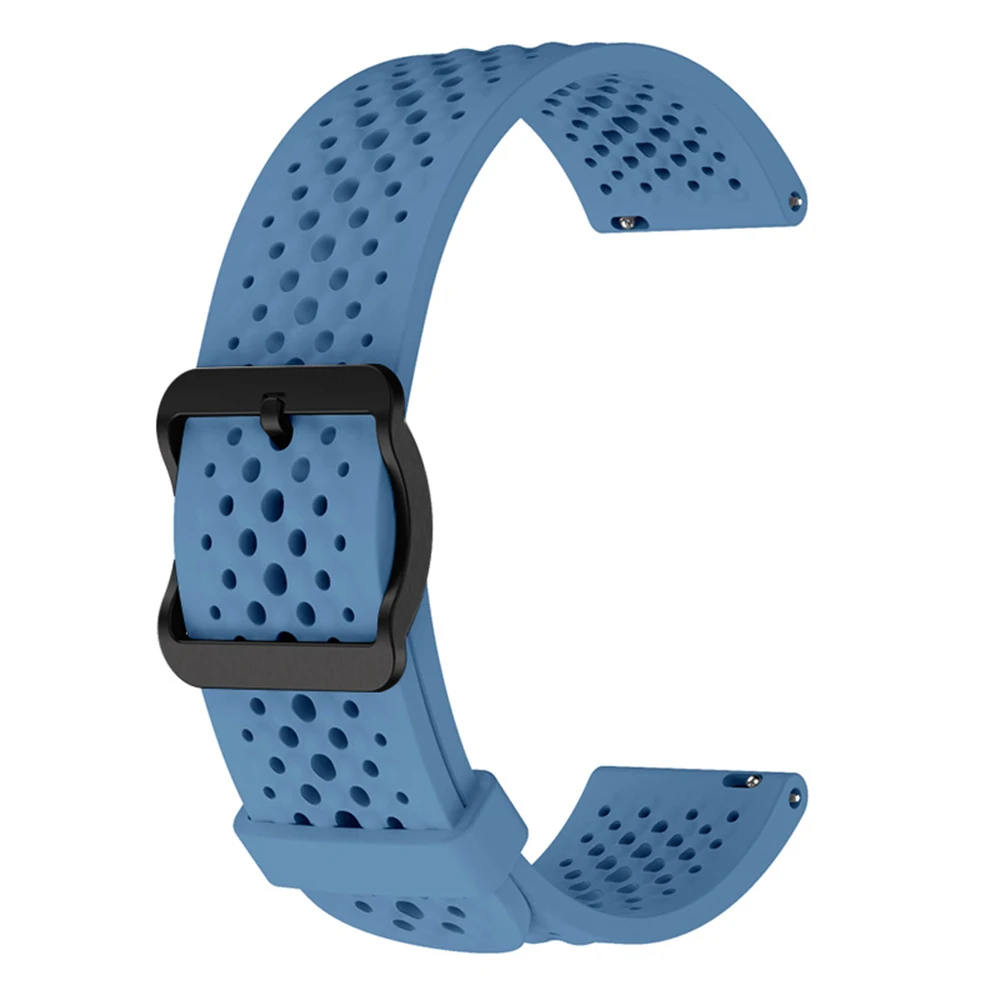 22mm Silicone Sport Breathable Watch Strap