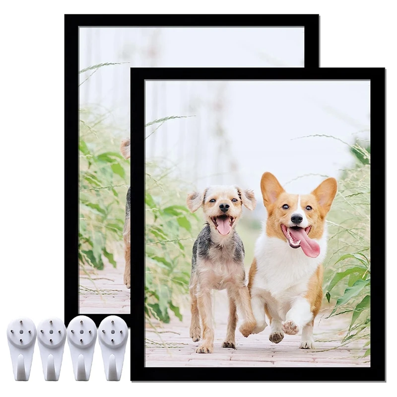 

8X10 Picture Frame Photo Frame Picture Frames For 8 X 10 Photo Collage Poster Certificate Wall Horizontal Vertical 2Pcs