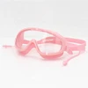 Big frame Professional Swimming Waterproof soft silicone glasses swim Eyewear Anti-Fog UV men women goggles color lens 5