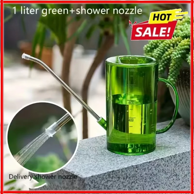Gardening Essentials Set: Long Spout Watering Can & Shovel for Indoor and Outdoor Plant Care