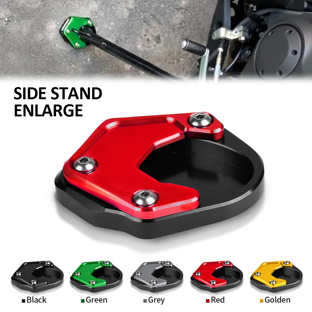 For Kawasaki Klx 250 Motorcycle Cnc Plate Foot Pad Side Stand Enlarge