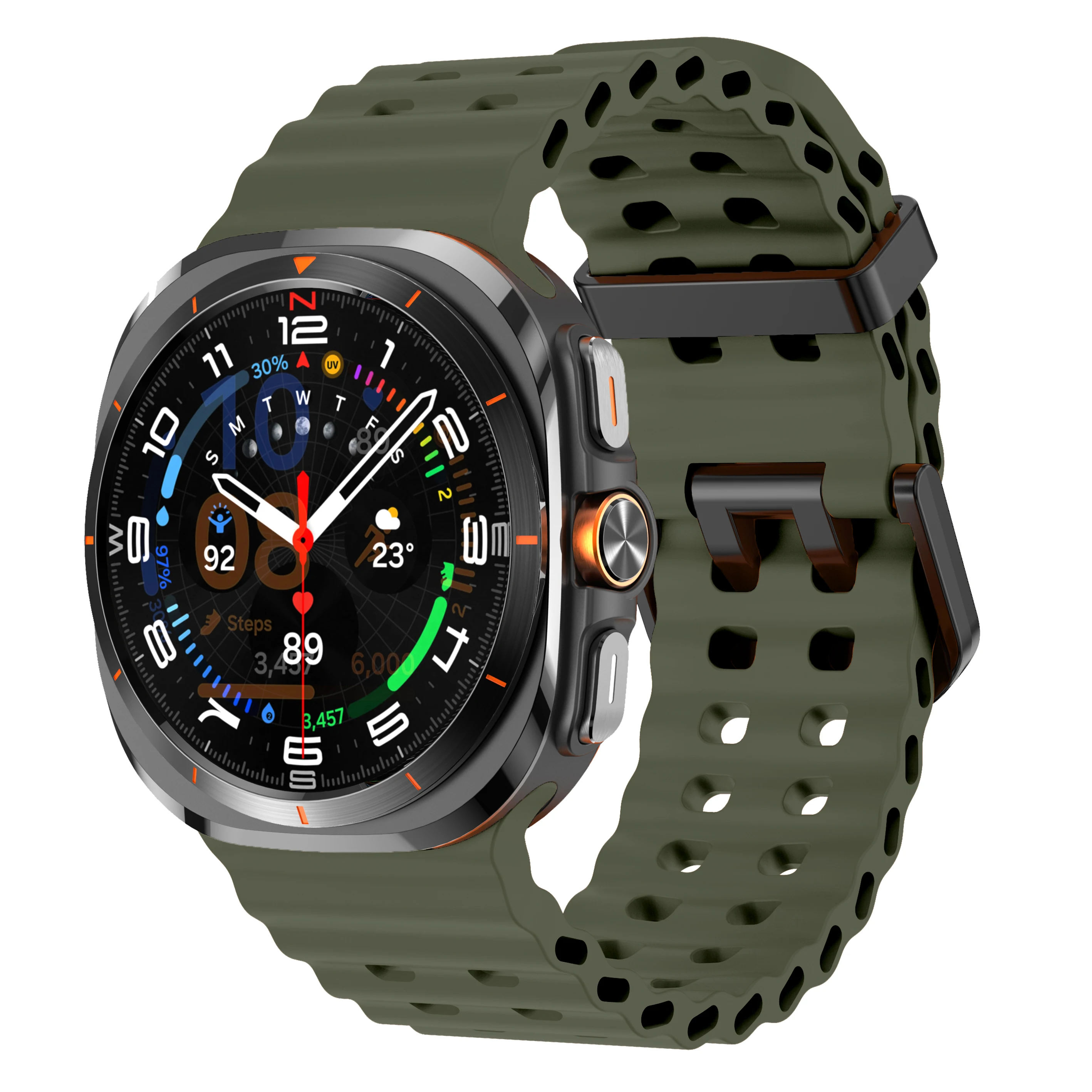 Enhanced Rubber Wristband Bracelet