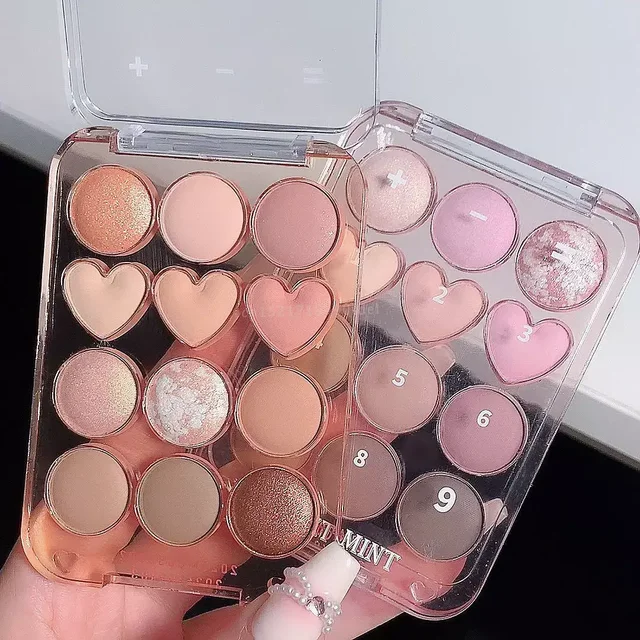 다기능 누드 플래시 아이 섀도우 디스크: 눈을 돋보이게 하는 컬러 팔레트