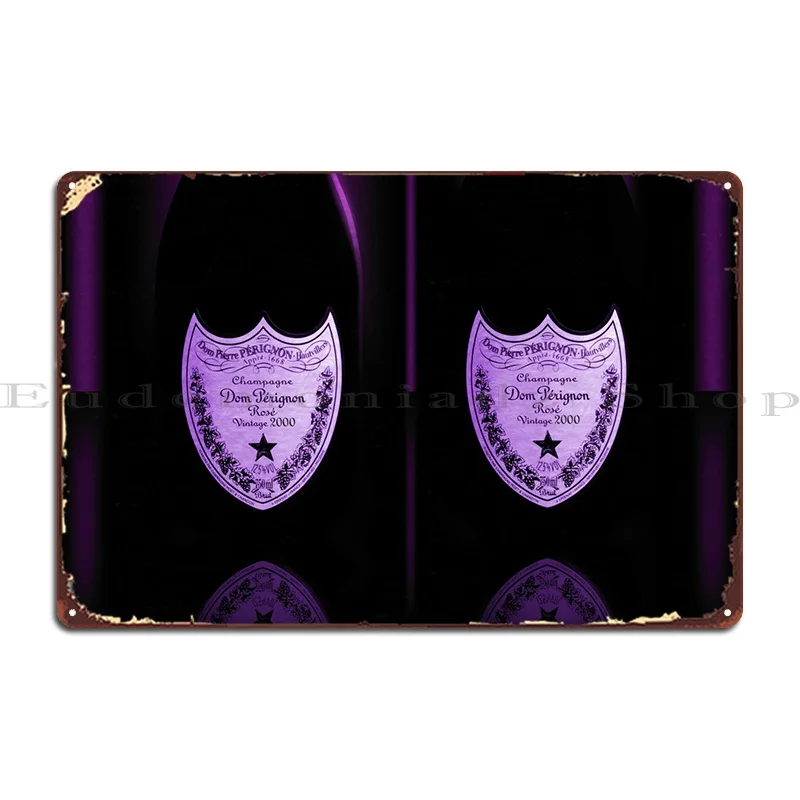 Dom Perignon Champagne Metal Sign Poster Cinema Pittura Wall Decor Design Personalizza Tin Sign Poster