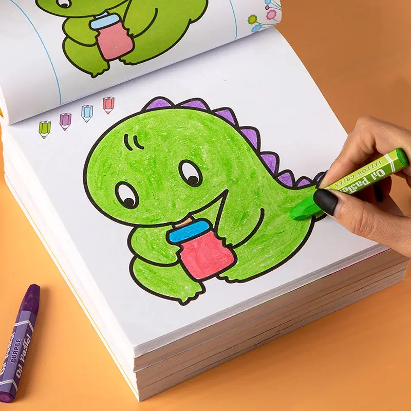 

Книга-раскраска для детей 2-6 лет, 2022