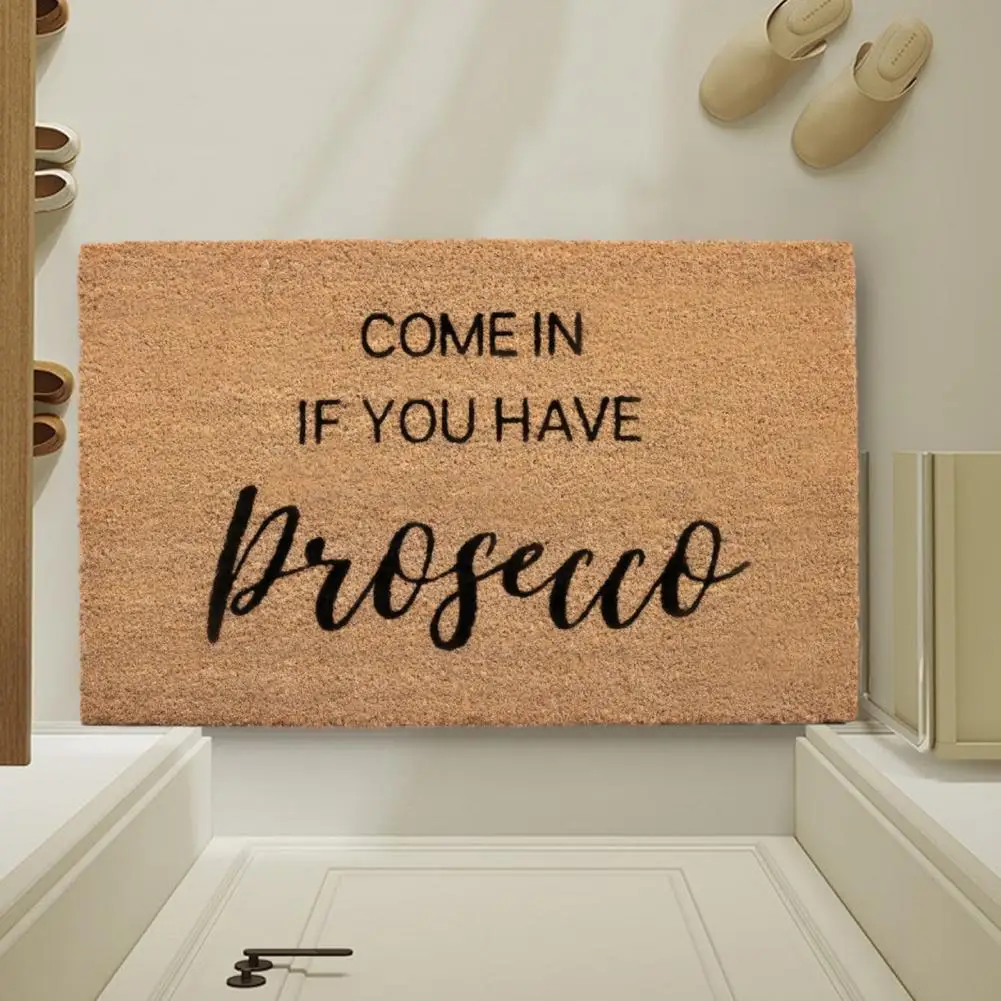 Non-slip Entryway Mat Weather-resistant Doormat Multi-purpose Anti-slip Door Mat for Outdoor Indoor Decoration for Outdoor
