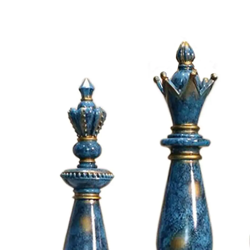 3Pcs Nordic Chess Statue Shelf Chessman Figurine Sculpture Decoration Gifts 3Pcs Nordic Chess Statue Shelf Chessman Figurine Sculpture Decoration Gifts