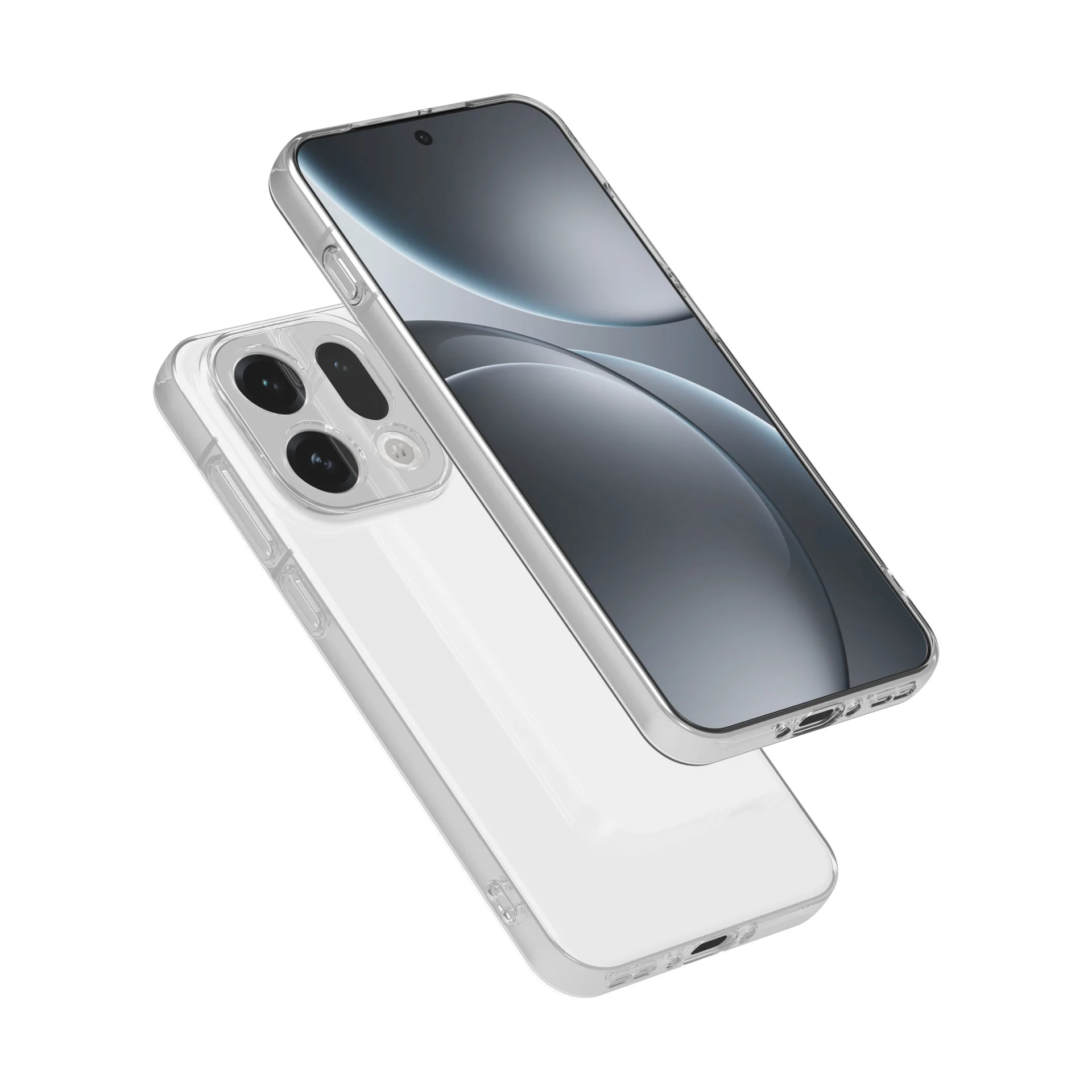 Sleek Slim Soft TPU Clear Transparent Phone Case - Perfect Fit Cover