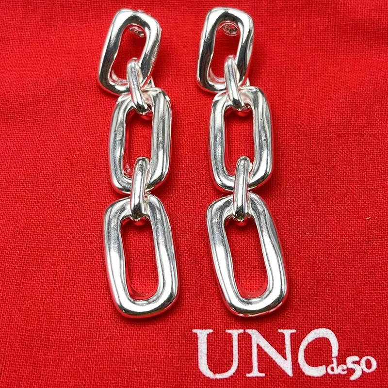 

2023 unode 50 Лидер продаж испанские высококачественные роскошные женские Серьги Романтические ювелирные изделия Подарочная сумка с