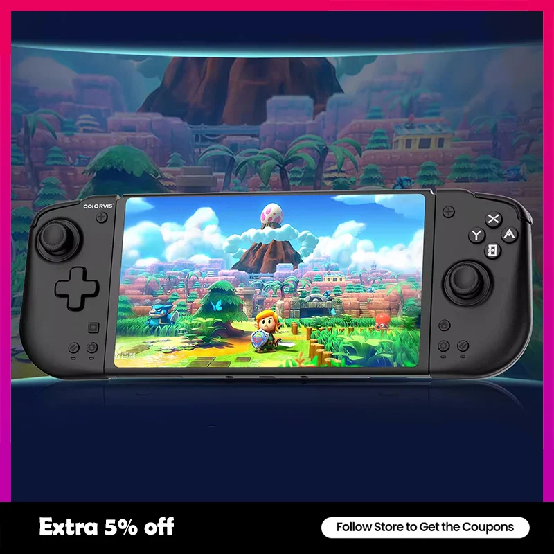 Controller Di Gioco Coiorvis Joycons Per Nintendo Switch Pro Hall Effect Joystick Vibrazione Hd/6-Axis Gyro Joy Pad Switch Gamepad