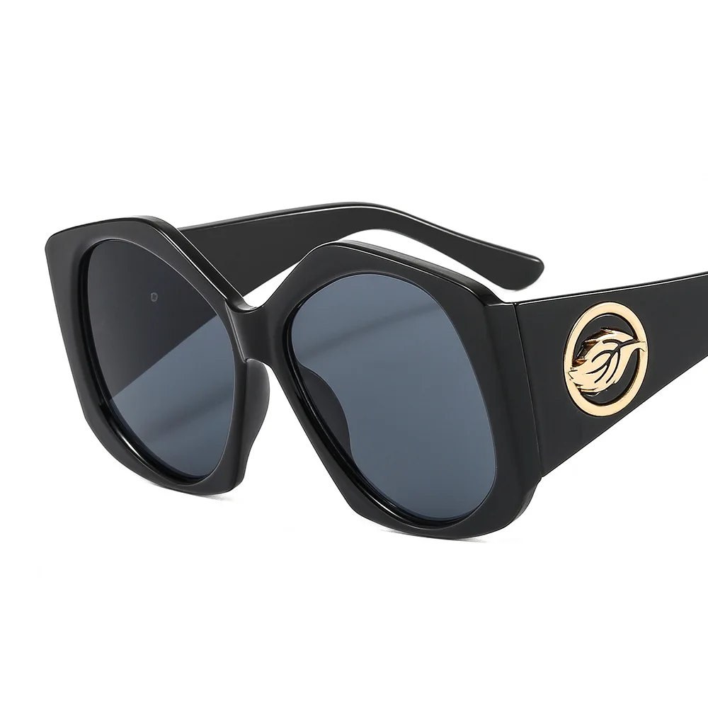 2022 Fashion Luxury Plus Irregular Square Sunglasses For Women Men Brand Designer Sun Glasses Modern Trending Shades UV400 8