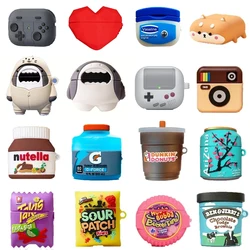 Creativity Cute Cartoon Earphone Case For Airpods Pro 2 Gamepad Candy Snails Headphone Cover For Airpods 1 2 3 2021