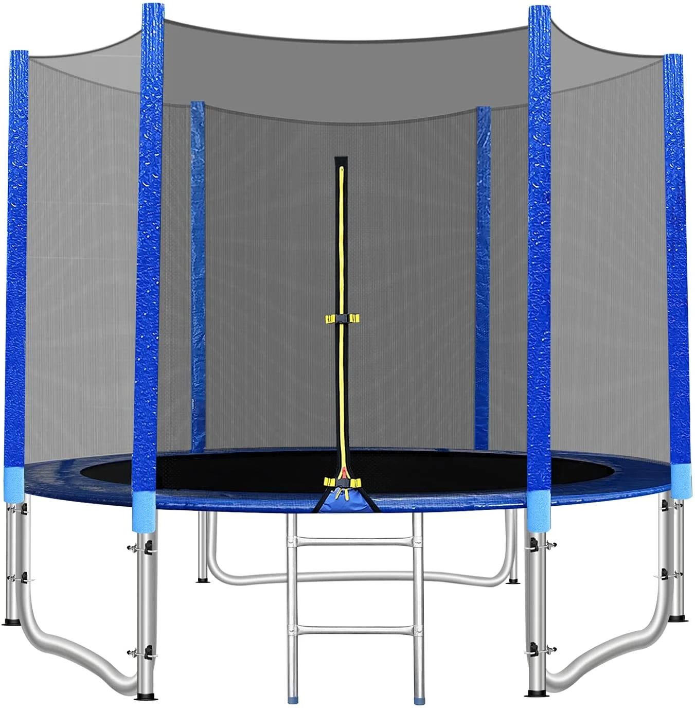 draaipunt Tomaat veronderstellen Maxkare 8ft Jump Recreational Bouncer 300lb Weight Capacity For Kids Adults  With Safety Fence For Outdoor Backyard Play - Trampolines - AliExpress