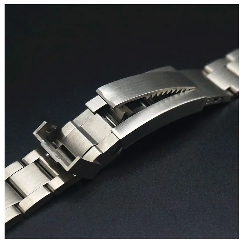

Real 316 Stainless Steel Strap Bracelet 21/20mm Watchband for Rolex SUBMARINER DAYTONA GMT Yacht Master Quick Adjustment Clasp