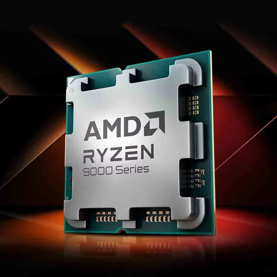 Processeur AMD Ryzen 7 9700X, R7 9700X, 5.5GHz, 8 cœurs, 16 fils