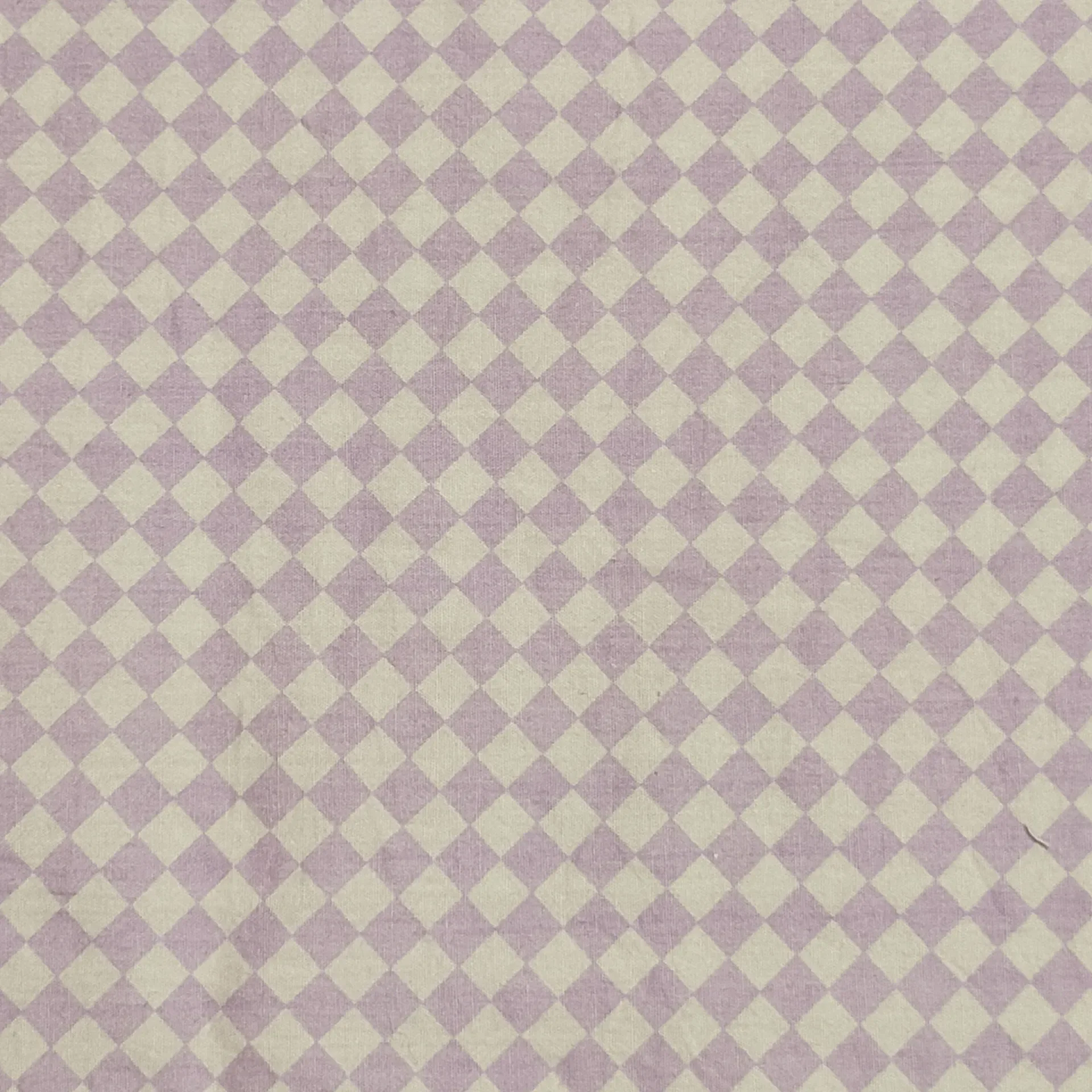 Geometric Diamond Print Cotton Fabric for Seasonal Clothing and Home Decor