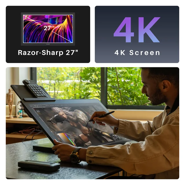 HUION液タブ 21.5インチ ペン付き GT-221PRO Huion kamvas 22 plus IPS