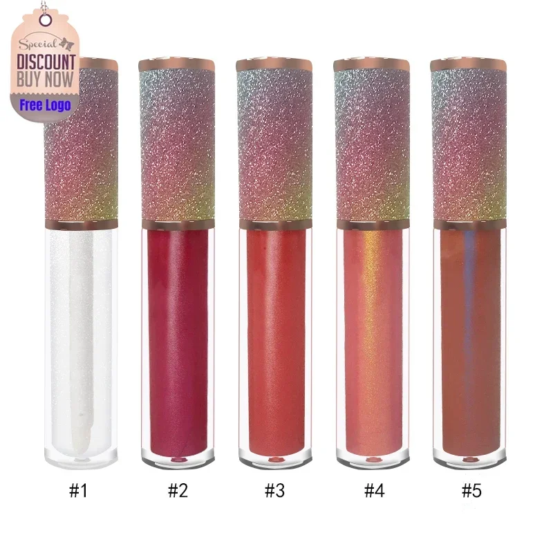 

Custom 64colors Matter Shiny Liquid Lipstick Long Lasting Easy To Wear Waterproof Shimmer Lipgloss Bulk Makeup Private Label