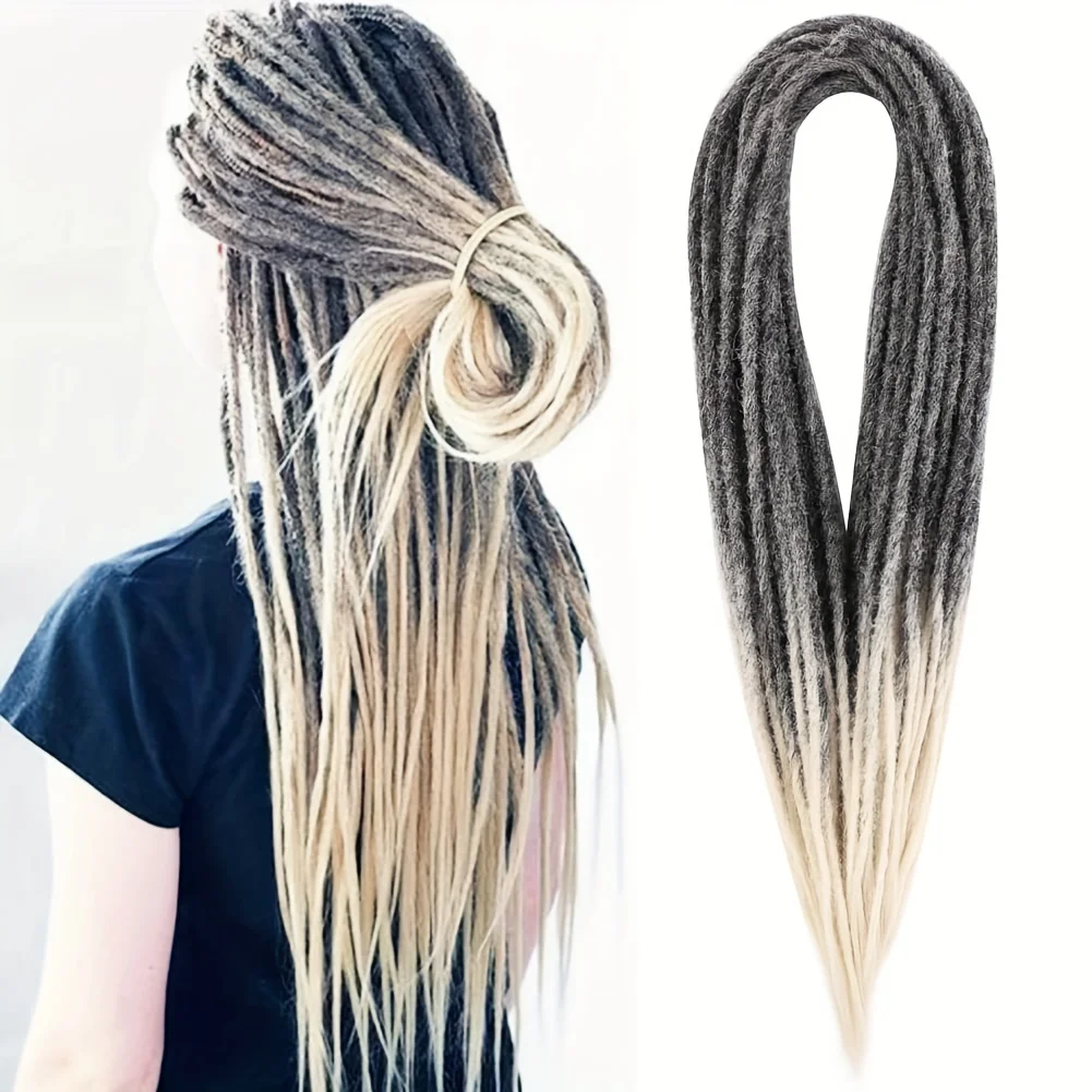Double Ended Dreadlock Extensions 24 Inch