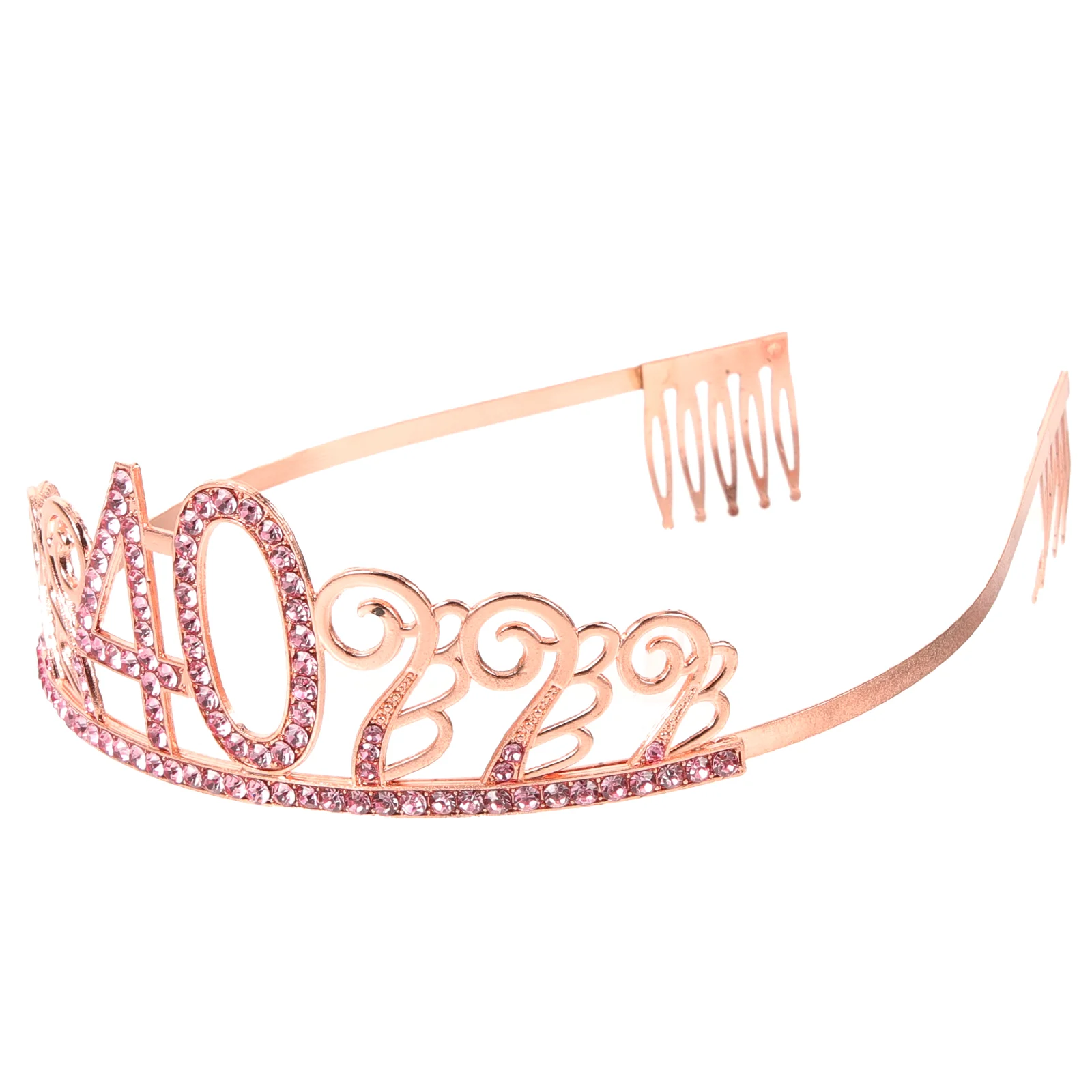

Hair Accessories for Women Prom Rhinestone Crown Queen Tiara Light Body Women's