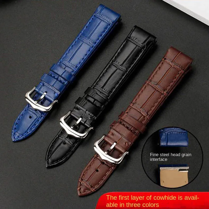 Cinturino Per Orologio Con Design A Sgancio Rapido Per Cartier Santos Dumont Series Cinturino Per Orologio In Vera Pelle Bovina Bracciale Da Uomo E Da