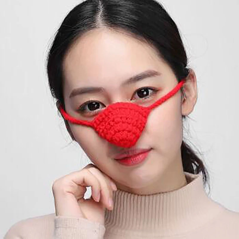 Nose Warmer Cover Outdoor Warmth Antifreeze Nasal Protector Guard Nose Warmer Shield For Skiing Funny Party Adjustable Fit 4