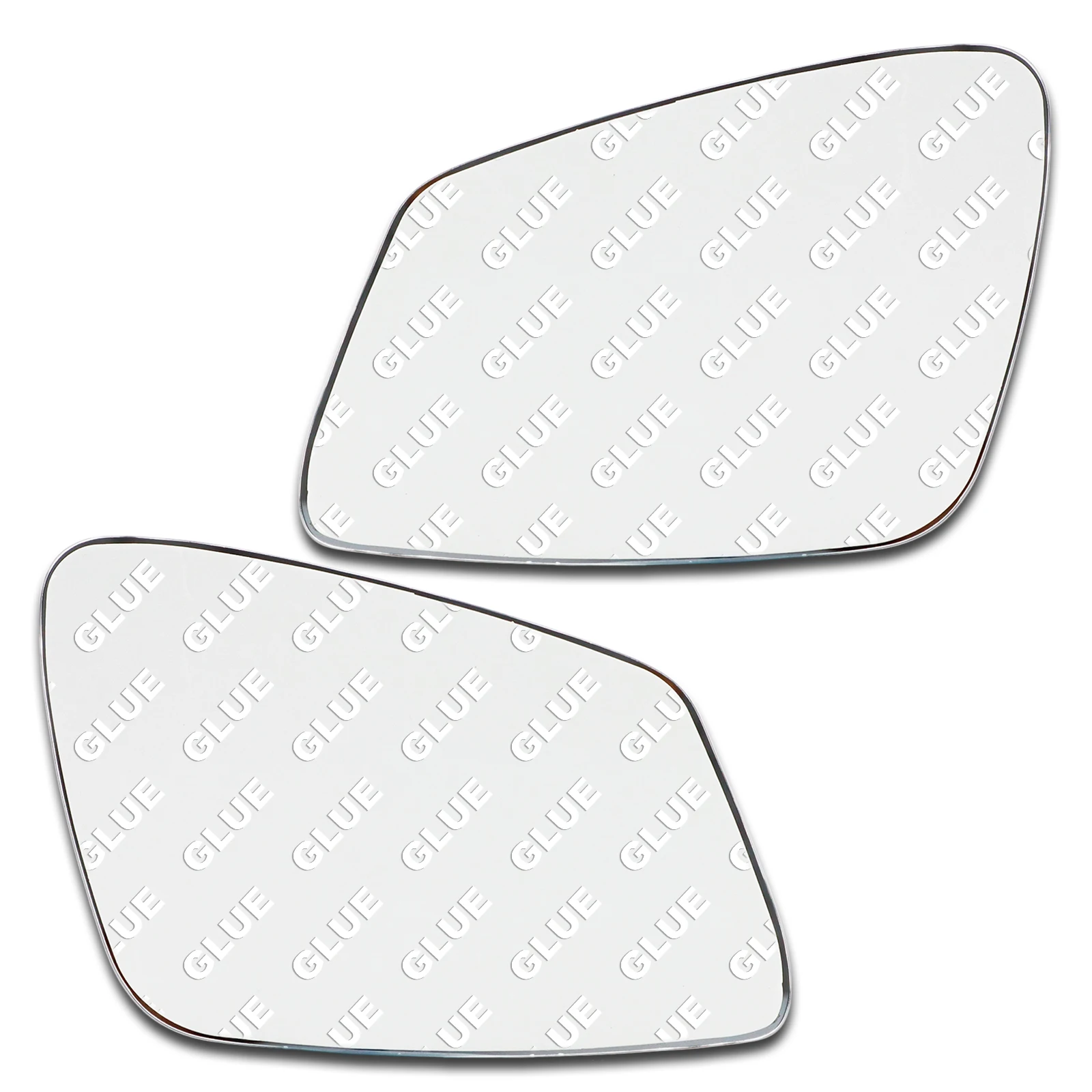 1 쌍 블루 윙 미러 유리 자체 접착 맹점 BMW F02 F07 F10 F18 E60 5 시리즈 7 시리즈 왼쪽 오른쪽 교체