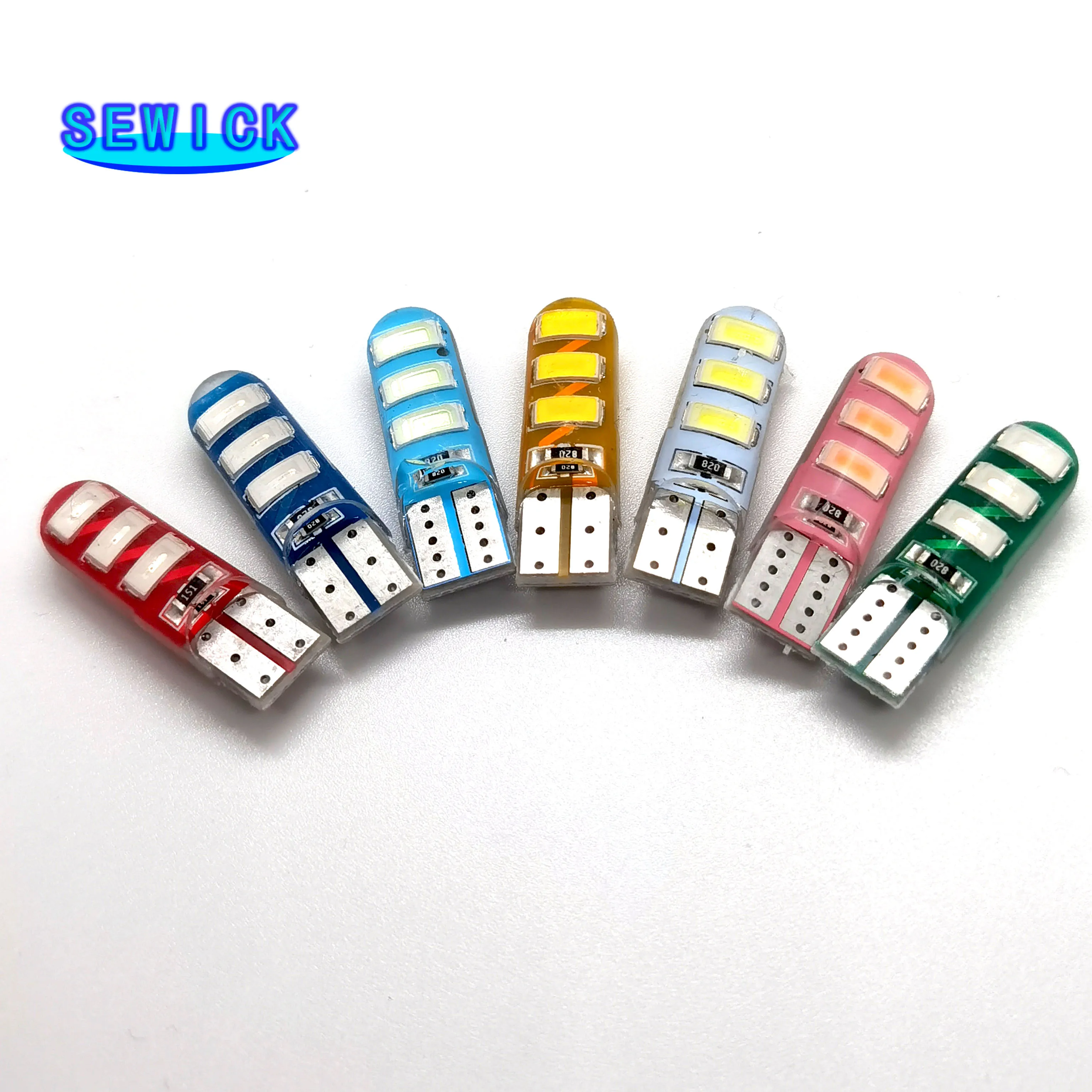 LED W5W T10 194 168 W5W COB 6SMD  , ڵ  Ŭ , Ǹī   ̼ , 100 