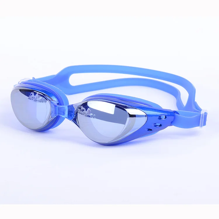High Quality Swimming Goggles Electroplating Goggles Anti-fog Waterproof Anti-UV Diving Goggles Young Adult Wholesale 6