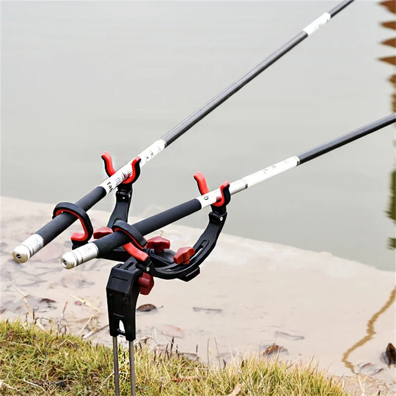 aluminum telescopic beach fishing tripod rod rest stand AOWINHIT Tripod, Universal Fishing Rod Holder : Sports & Outdoors Aluminum Alloy Telescopic 5 /
