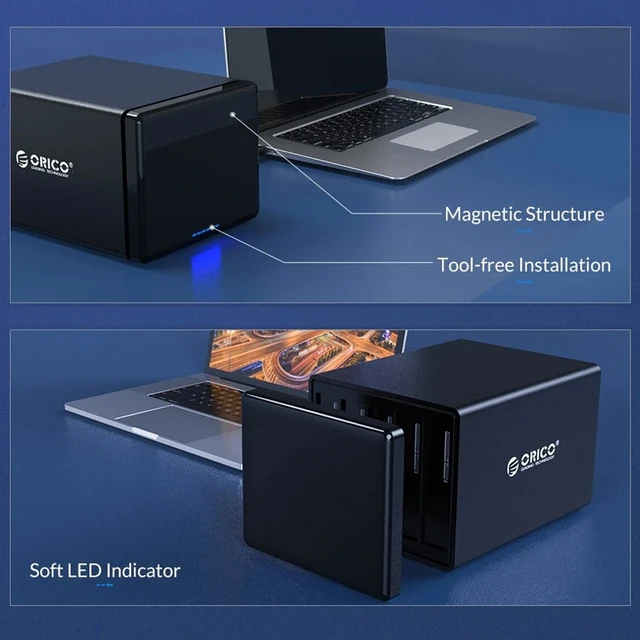 ORICO 8ベイ HDDケース USB3.0 NS800 外付けHDD ORICO HDDケース 3.5インチ