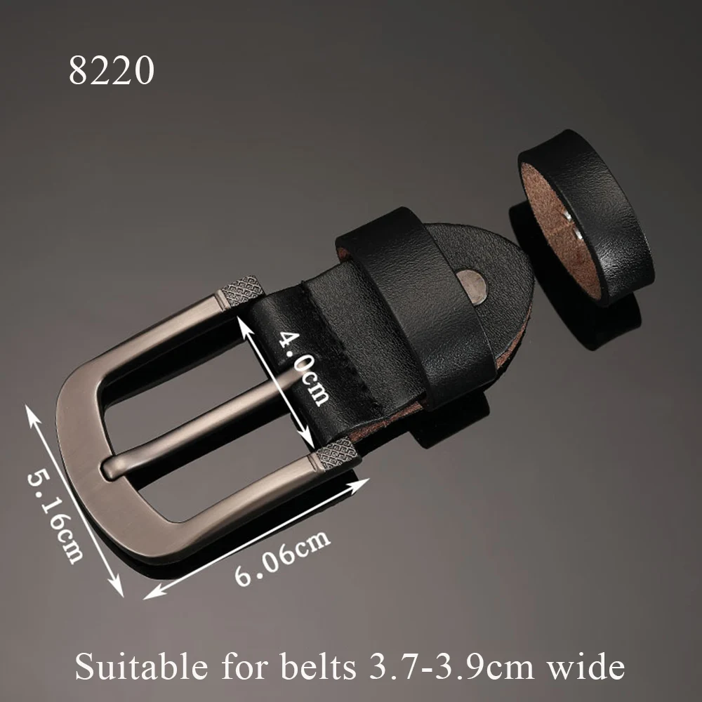 Men's 35mm Metal Pin Belt Buckle for Fashion Jeans and DIY Leather Craft Accessories