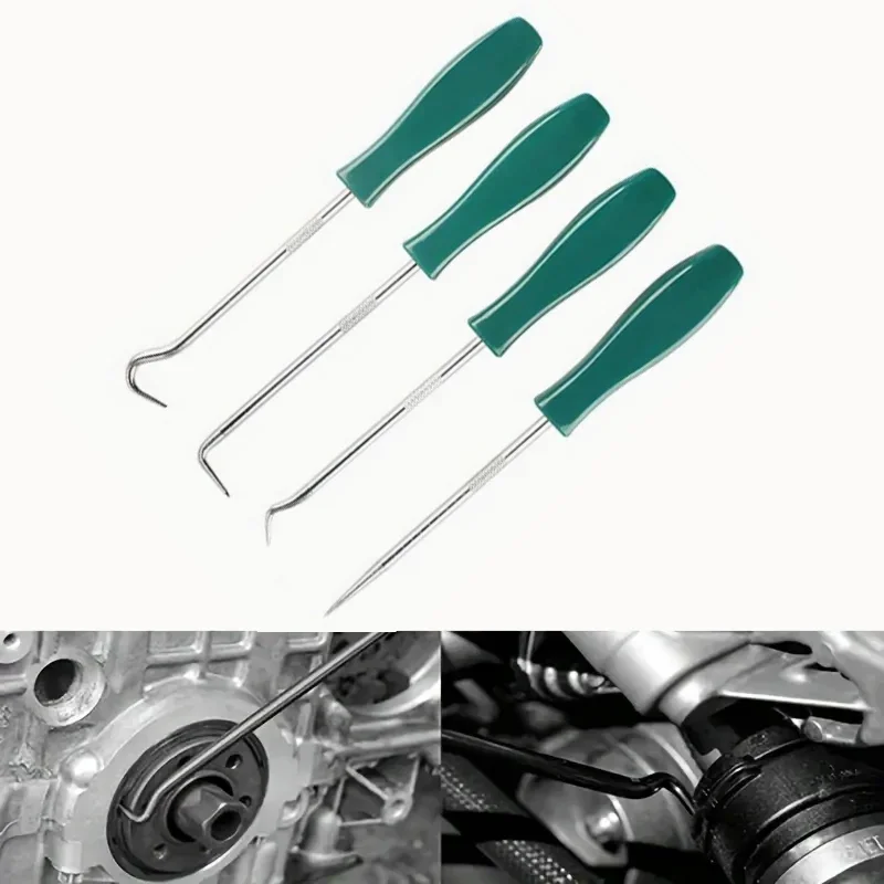 Car Automotive Precision Pick and Hook Set Scraper 4pcs Automotive Maintenance Manual Kit Tools