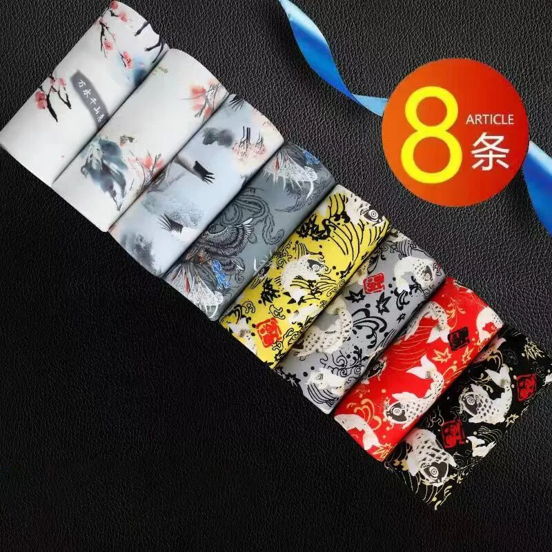 

8Pcs/set Mens Panties Soft Men's Boxers Underpants Breathable Sexy Man Boxer Print Shorts U Convex Pouch Sexy Men Underwear