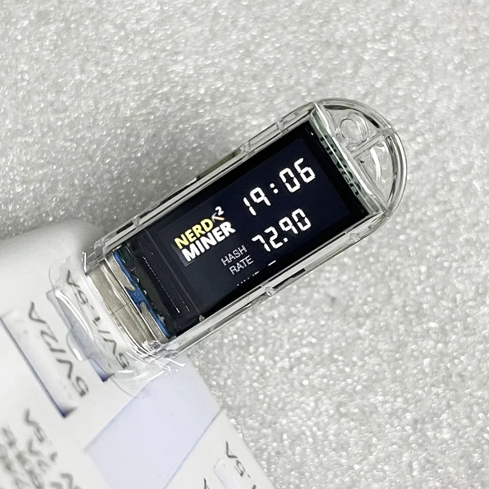 ミニUSBマイニングマシン,btc暗号マイナー,ソロ,ロットマイナー,nerdminer v2,74kh/s - AliExpress