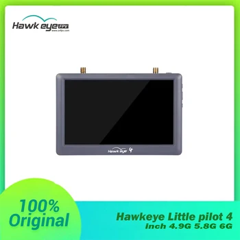 Hawkeye Little pilot 4, monitor FPV da 5 pollici 4.9G 5.8G 6G con DVR 108CH e modalità di tracciamento per veicoli RC Drone
