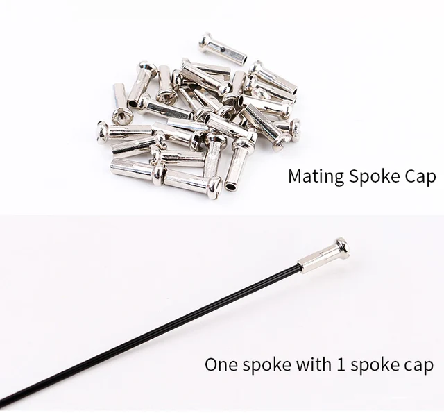 Raggi Bici In Acciaio Inox 14G - Set 10 Pezzi Con Misure Varie Da 250mm A 296mm Per Ruote Strada - Foto 5