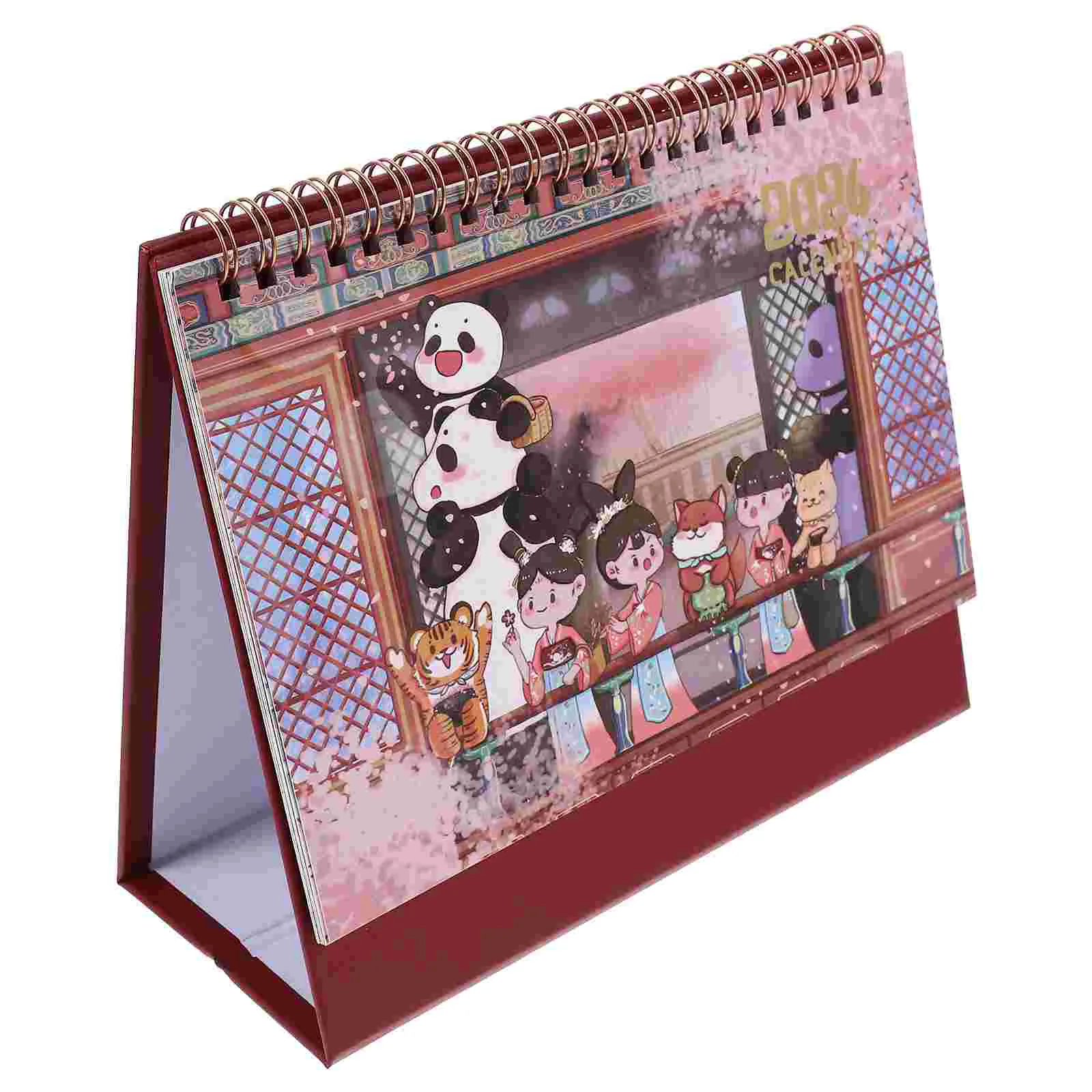 

Folding Calendar Desk Decor Desktop Calendar Decorative Calendar Calendar Daily Schedule For Home Office School