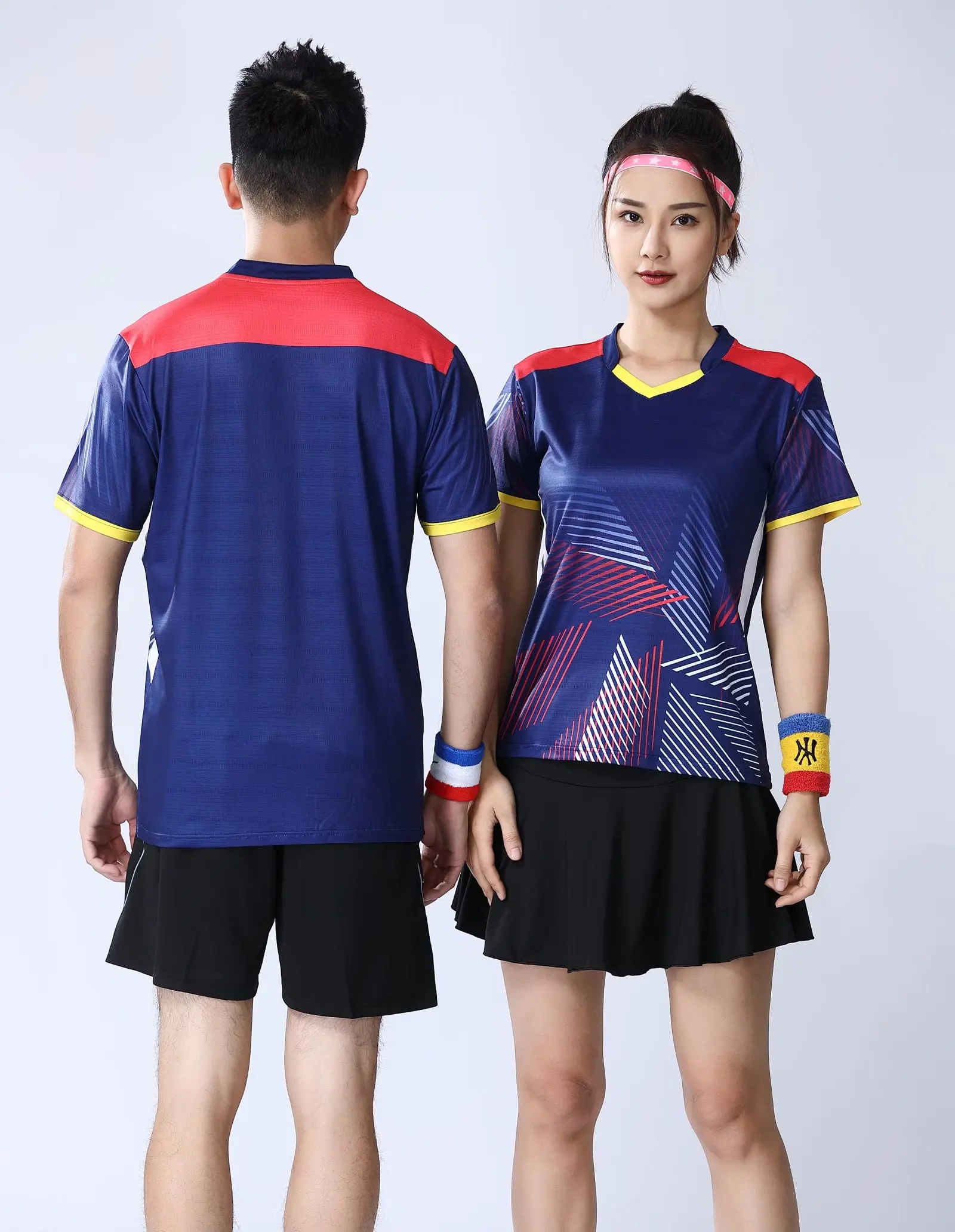 2022 badminton camisa de tênis dos homens/das crianças camisa de secagem  rápida de manga curta de treinamento de vôlei camisas respiráveis para o  sexo masculino feminino - AliExpress