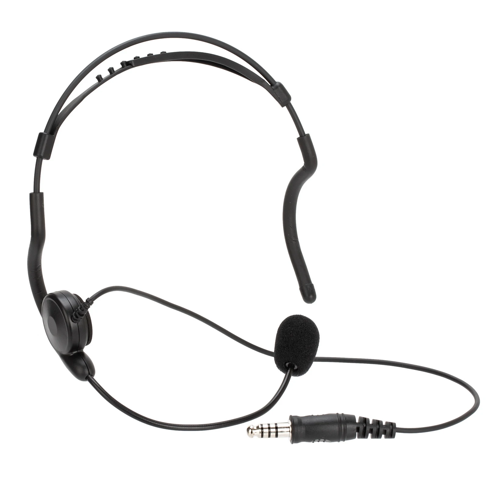 walkie talkie 7.1mm bone conduction Headset Earpiece Microphone with Finger Microphone and U94 PTT for Hytera PD780 PT580H