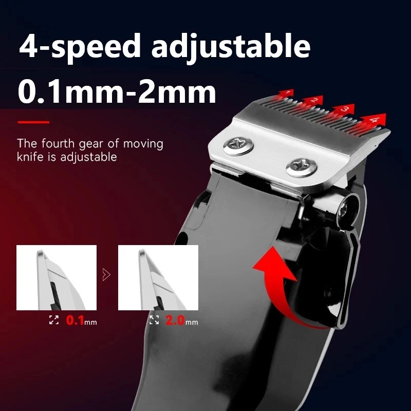 Kemei Electric Hair Clipper Hair Cutting maching Wireless Trimmer Men Professional clipper machine rechargeable hair cut barber